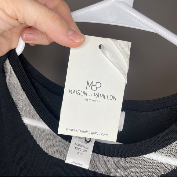 Maison de Papillon New York - Brook Tank in Black - Women’s XS - NWT - Picture 8 of 8